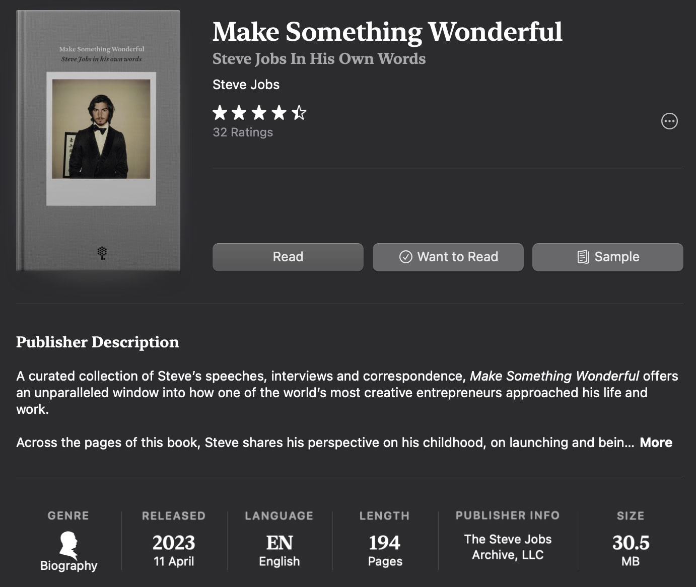 Make Something Wonderful, nuovo libro su Steve Jobs (come leggerlo gratis) 3