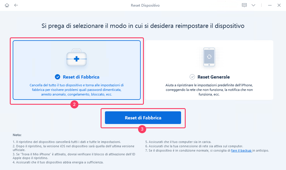 Guida 2023: Come ripristinare iPhone e iPad senza perdere i dati 6