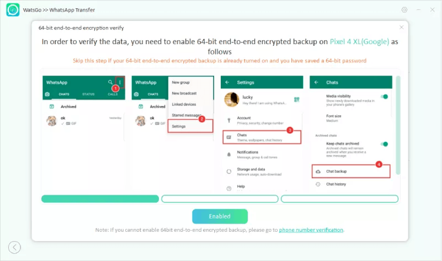 Come trasferire WhatsApp da Android a iOS facilmente nel 2023 4