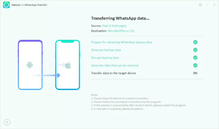 Come trasferire WhatsApp da Android a iOS facilmente nel 2023 8