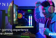 Il nuovo monitor gaming Philips Evnia 34M2C6500 con QD OLED e risoluzione WQHD